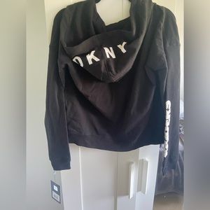 DKNY sport x NFL Raiders Zip Up Hoodie